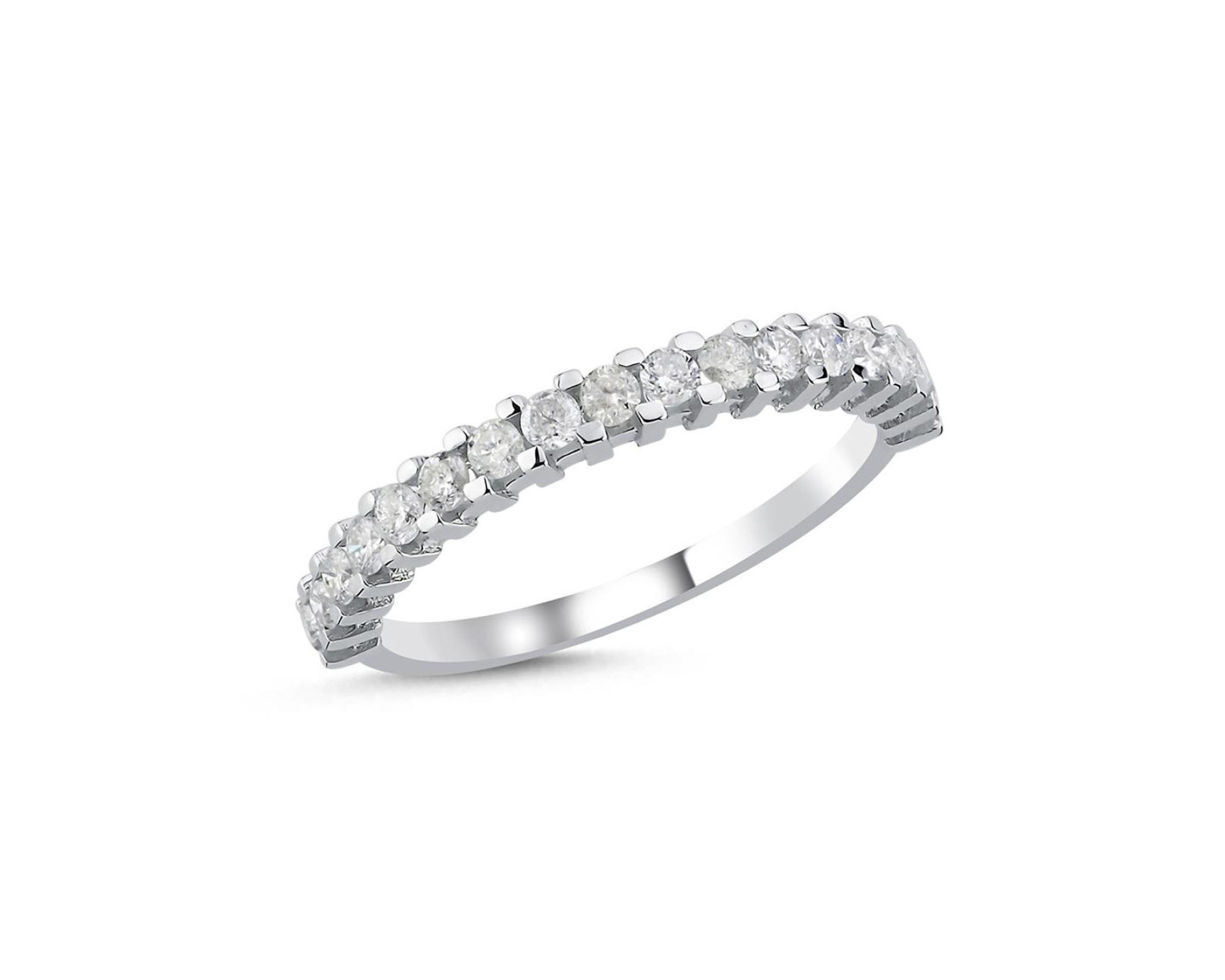 0,50 Karat Pırlantalı Yarımtur Yüzük